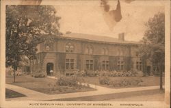 Alice Shevlin Hall, University of Minnesota Postcard