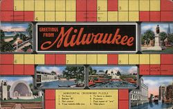 Greetings from Milwaukee Postcard