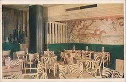 Zebra Room - The Towne House Postcard