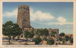 The Watchtower at Desert View Postcard