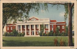 Gymnasium, University of Alabama Postcard