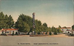 El Tejon Motel Postcard