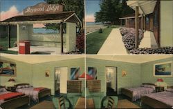 Baywood Lodge and Restaurant Postcard