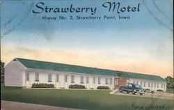 Strawberry Motel Postcard