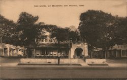 Park Mo-Tel, 3617 Broadway Postcard