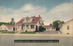 Buckaroo Motor Lodge Postcard