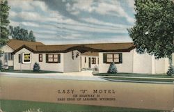 Lazy "U" Motel Postcard