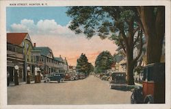 Main Street Hunter, NY Postcard Postcard Postcard