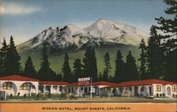 Mission Motel Postcard