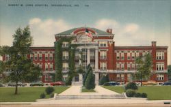 Robert W. Long Hospital Indianapolis, IN Postcard Postcard Postcard