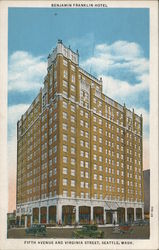 Benjamin Franklin Hotel Postcard