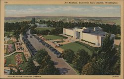 Art Museum, Volunteer Park Postcard