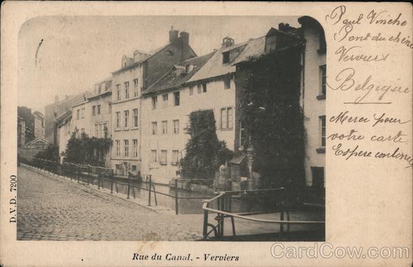 Rue du Canal Verviers Belgium