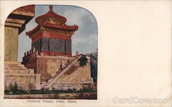 Buddhist Temple, Peking, China Beijing
