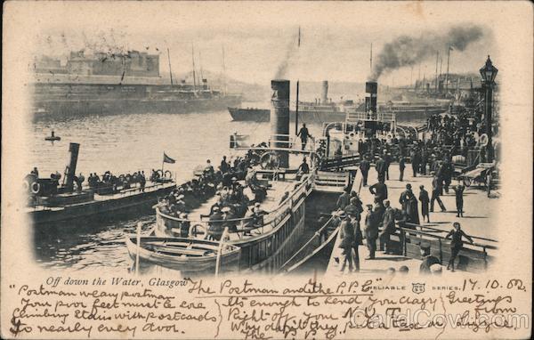 Off Down The Water Glasgow Scotland