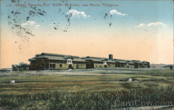 Infantry Barracks, Fort William McKinley, near Manila Philippines