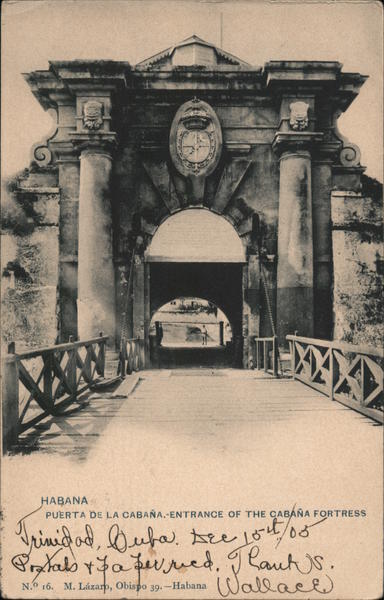 Puerta de la Cabana Havana Cuba