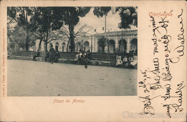Plaza de Armas Cienfuegos Cuba