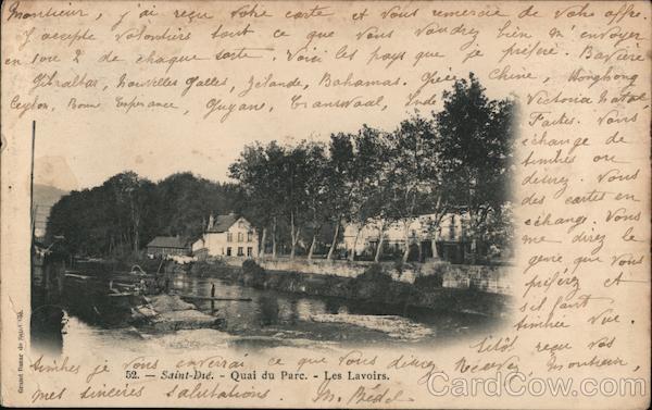 Saint-Dié / Quai du Parc / Les Lavoirs Saint-Dié-des-Vosges France