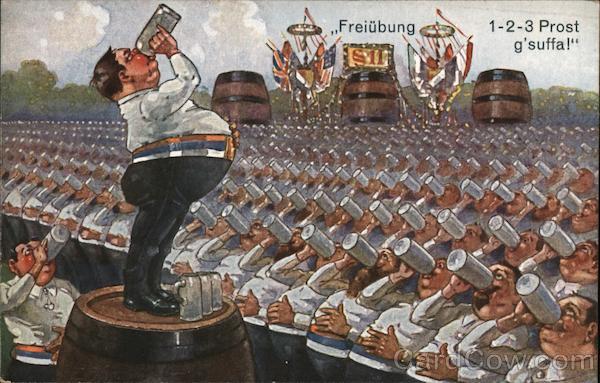 Freiübung 1-2-3 Prost g'suffa! Germany