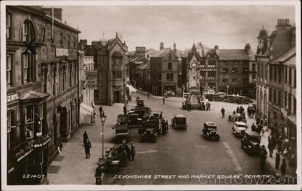 Devonshire Street and Market Square Penrith United Kingdom