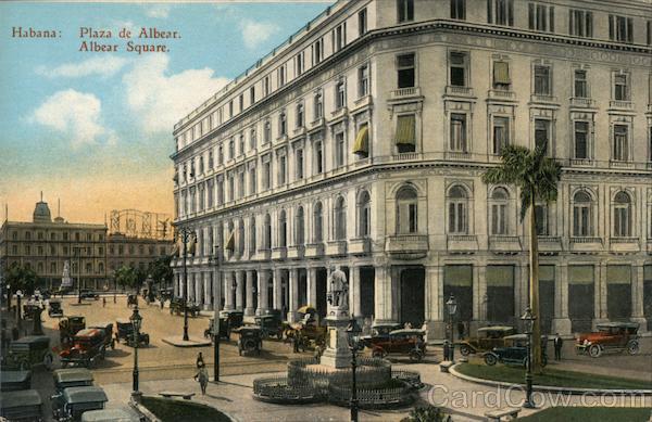 Albear Square Havana Cuba