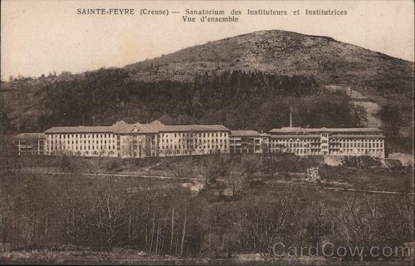 SAINTE-FEYRE (Creuse) - Sanatorium des Instituteurs et Institutrices Vue d'ensemble Sainte Feyre France