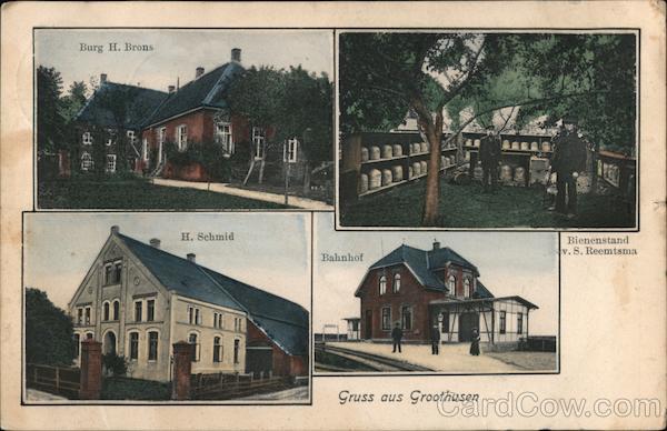 Estates, beekeeping, the station Groothusen Germany