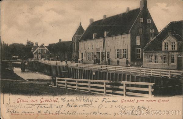 Gruss aus Greetsiel - Gasthof zum hohen Hause Germany