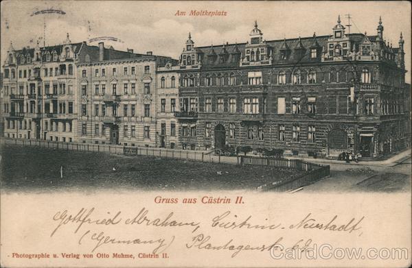 Am Moltkeplatz, Gruss aus Castrin II Nemstadt Germany