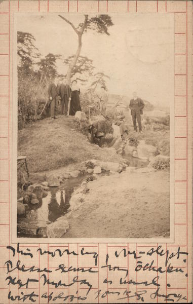 Tourists & Japanese by Stream