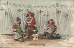 The Triumphal Celebration in the Middle Ages Postcard