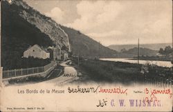 Les Bords de la Meuse Brussels, Belgium Postcard Postcard Postcard