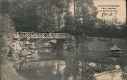 Brussels-Schaerbeek - Parc Josaphat, Le Nouveau Pont Postcard