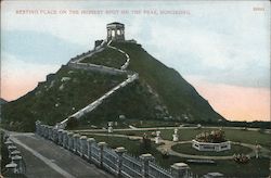 Resting Place on the Highest Spot on the Peak Postcard