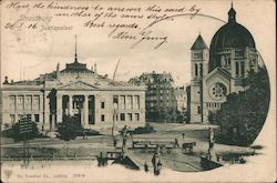 Strassburg Justizpalast Postcard