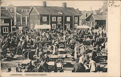 Trädgårdstorget - Garden Square Postcard