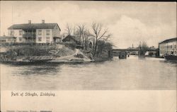 By the river Stångån Linköping, Sweden Postcard Postcard Postcard