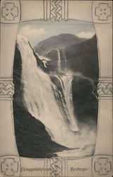 Skjaeggedalsfassen, Hardanger Postcard