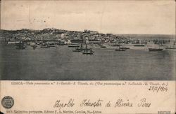 Panoramic view - Saint Vincent Castle Postcard