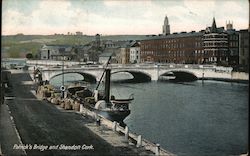 Patrick's Bridge and Shandon Cork Ireland Postcard Postcard Postcard