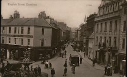 English Street Dumfries, Scotland Postcard Postcard Postcard