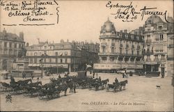 La place du Martroi Postcard