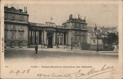 Palais Bourbon (Chambre des Députés) Postcard