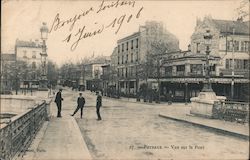 Puteaux - Vue sur le Pont Postcard