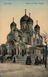 Sobór na Placu Saskim (Cathedral at Saxon Square) Postcard