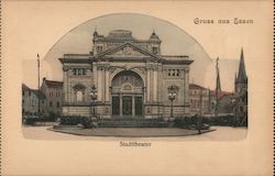 Gruss aus Essen - Stadttheater Postcard
