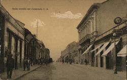 Sexta avenida sur Guatemala City, Guatemala Central America Postcard Postcard Postcard