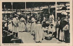 Mercado de Guatemala Postcard