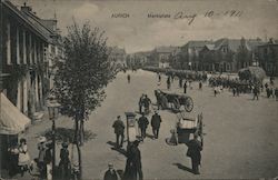 AURICH Marktplatz Postcard